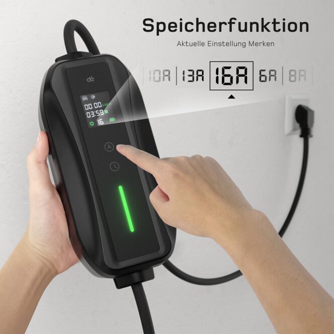 dé Ladekabel Typ 2 Schuko 3,68kW - Image 6