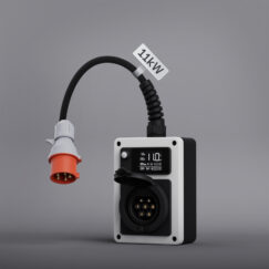 dé Mobile Wallbox 11kW mit App, Stromzähler & Typ 2 – flexibel & ohne Elektriker